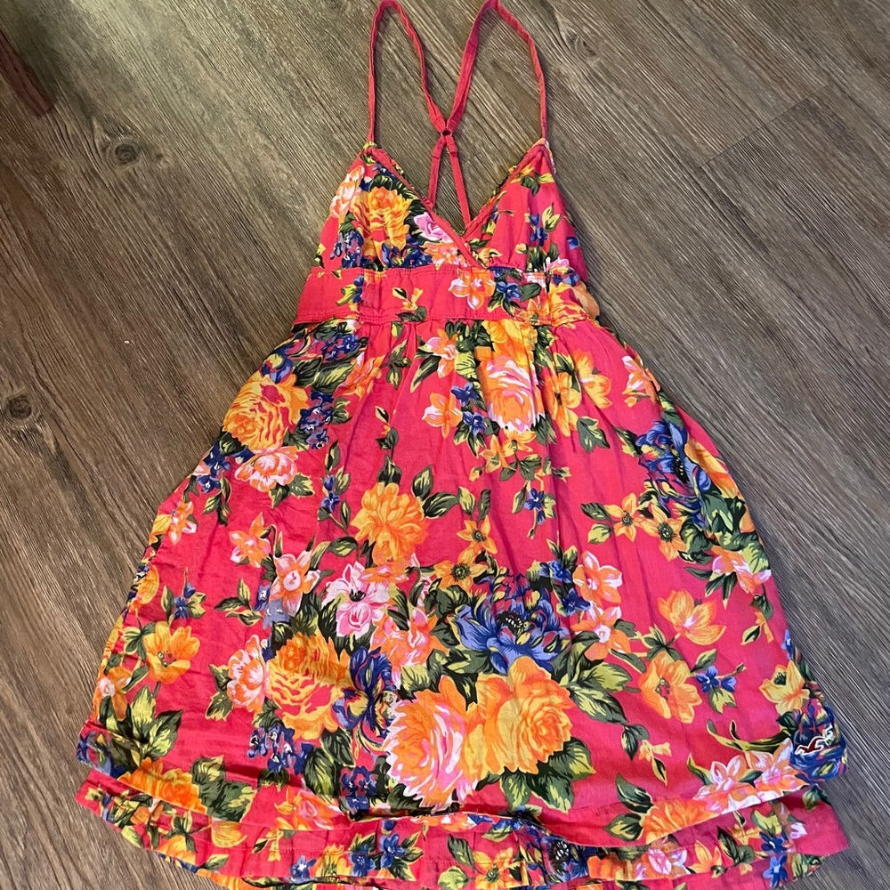 Colorful Hollister mini dress